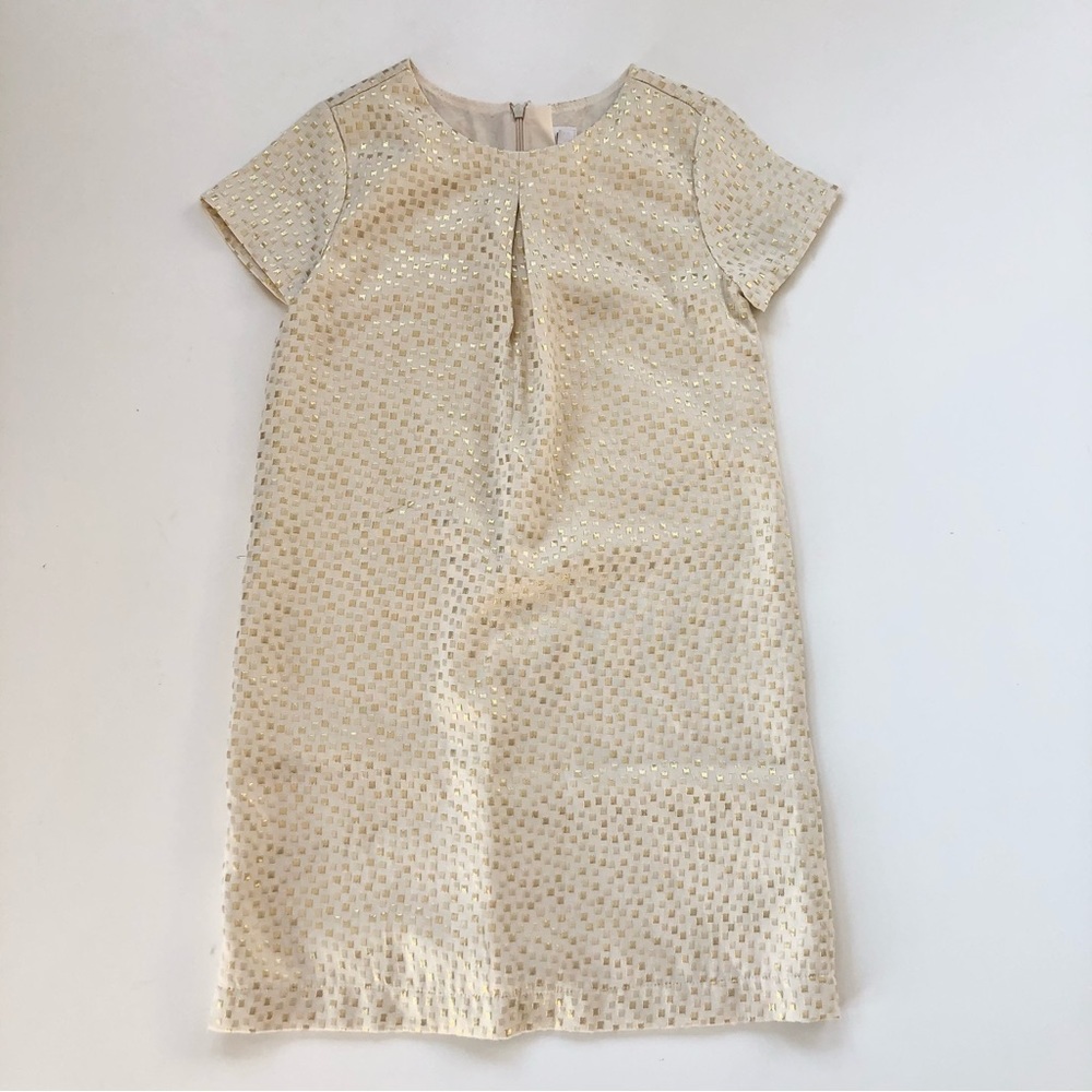 Gap Kids Girls Gold Short Sleeve Shift Dress Size Girls XL